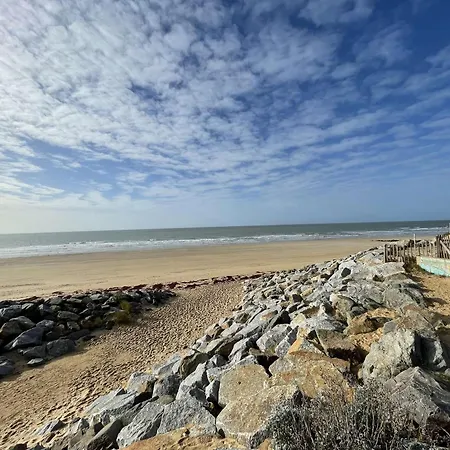 Spacieux 4 Pers, Balcon, Vue Mer, Proche Plage, Parking, Menage Inclus - Fr-1-224c-116 * 생 힐레르 드 리에