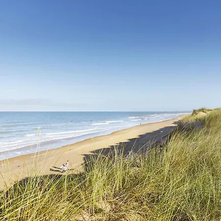 Spacieux 4 Pers, Balcon, Vue Mer, Proche Plage, Parking, Ménage Inclus - Fr-1-224c-116 Appartement Saint-Hilaire-de-Riez