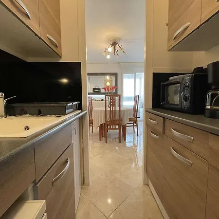 Spacieux 4 Pers, Balcon, Vue Mer, Proche Plage, Parking, Menage Inclus - Fr-1-224c-116 Lejlighed Saint-Hilaire-de-Riez