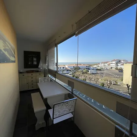 Spacieux 4 Pers, Balcon, Vue Mer, Proche Plage, Parking, Ménage Inclus - Fr-1-224c-116 * Saint-Hilaire-de-Riez