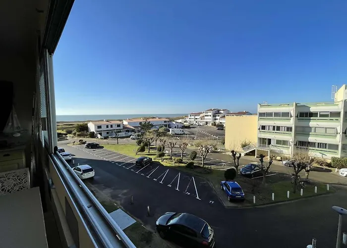 Appartement Spacieux 4 Pers, Balcon, Vue Mer, Proche Plage, Parking, Ménage Inclus - Fr-1-224c-116 Saint-Hilaire-de-Riez