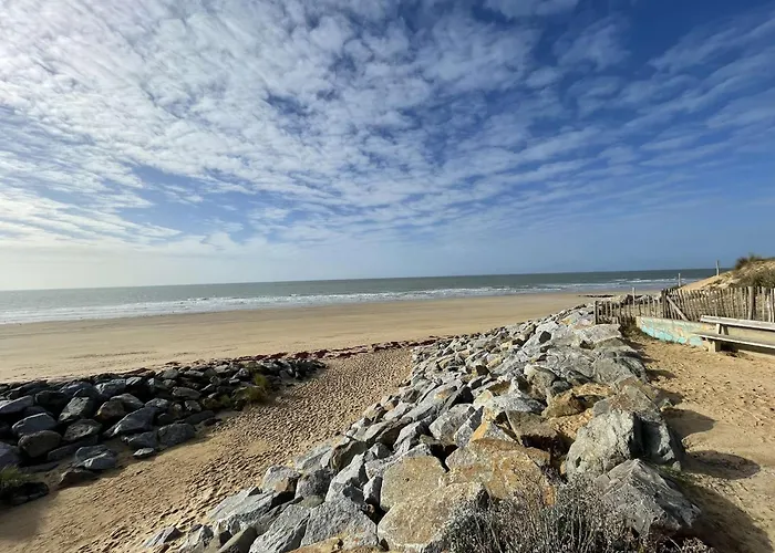 Spacieux 4 Pers, Balcon, Vue Mer, Proche Plage, Parking, Ménage Inclus - Fr-1-224c-116 * Saint-Hilaire-de-Riez