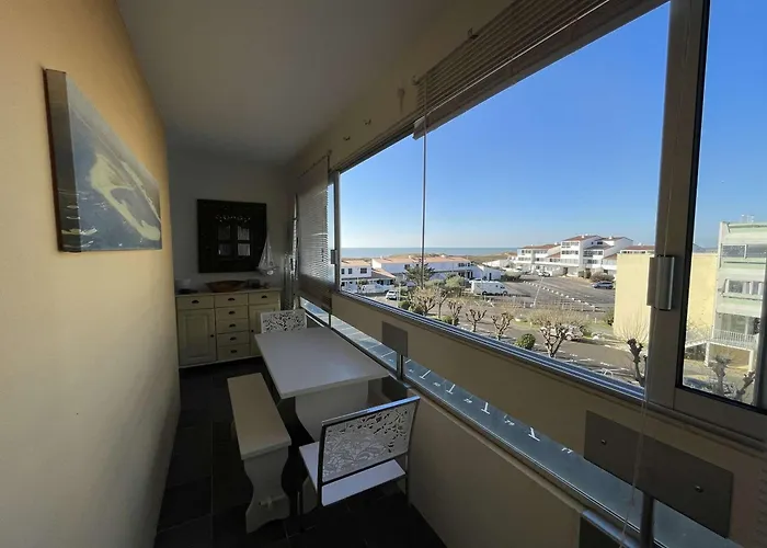 Spacieux 4 Pers, Balcon, Vue Mer, Proche Plage, Parking, Ménage Inclus - Fr-1-224c-116 * Saint-Hilaire-de-Riez