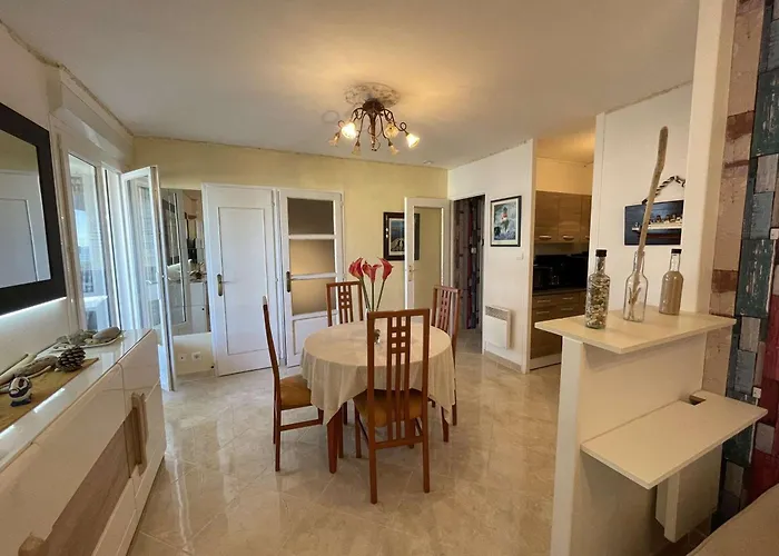 Appartement Spacieux 4 Pers, Balcon, Vue Mer, Proche Plage, Parking, Ménage Inclus - Fr-1-224c-116 Saint-Hilaire-de-Riez