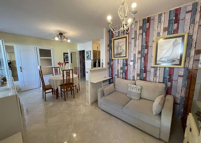 Spacieux 4 Pers, Balcon, Vue Mer, Proche Plage, Parking, Ménage Inclus - Fr-1-224c-116 *